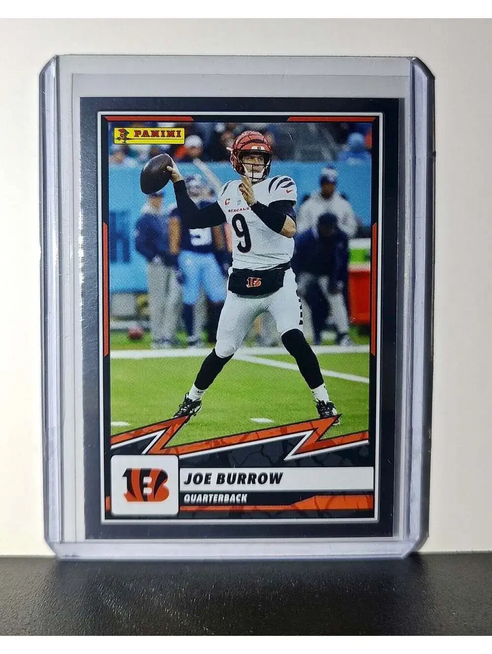 Joe Burrow 2025 Panini NFL #27 Foil Sticker Card Cincinnati Bengals